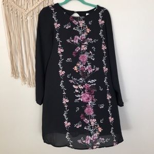 Target floral navy dress